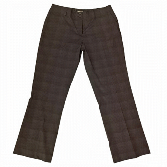 NIKE Golf Dri-Fit Stay Cool Black Grey Plaid Lightweight Straight Athletic Pants - Picture 1 of 12